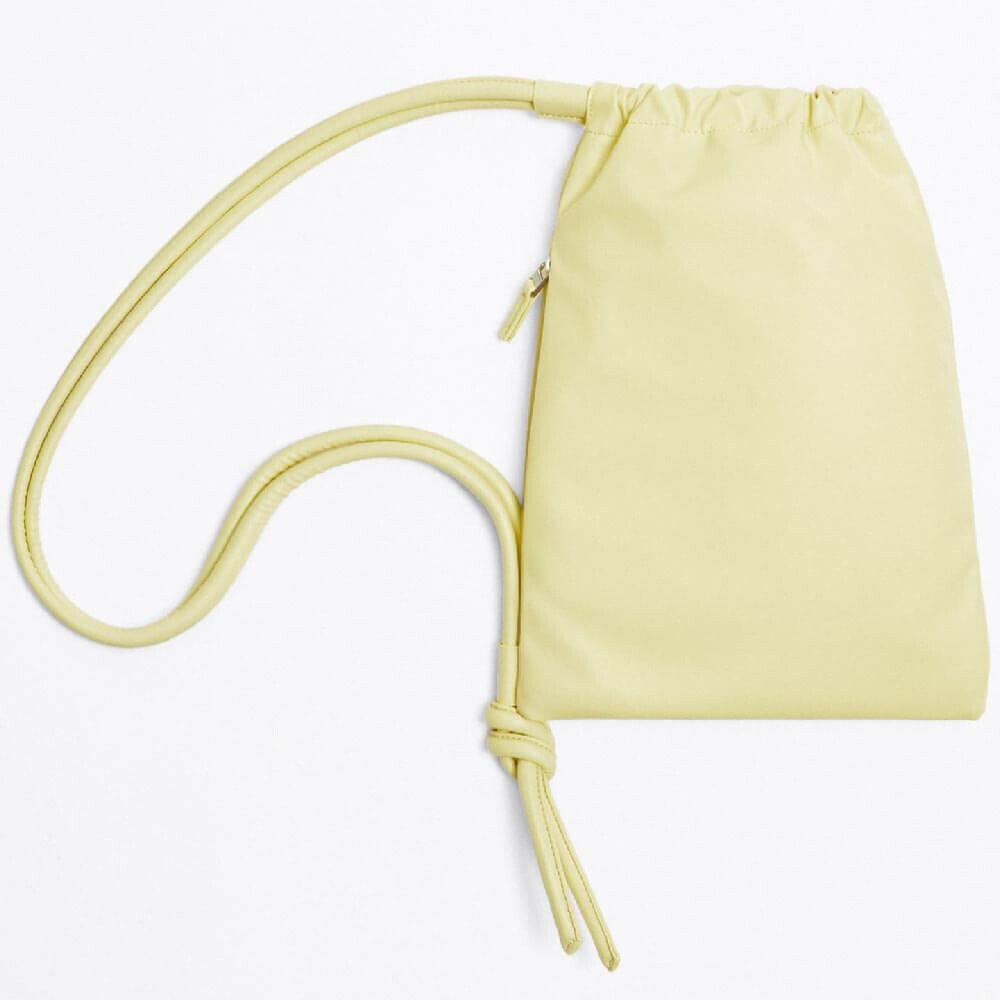 

Сумка Zara Mini Crossbody, желтый