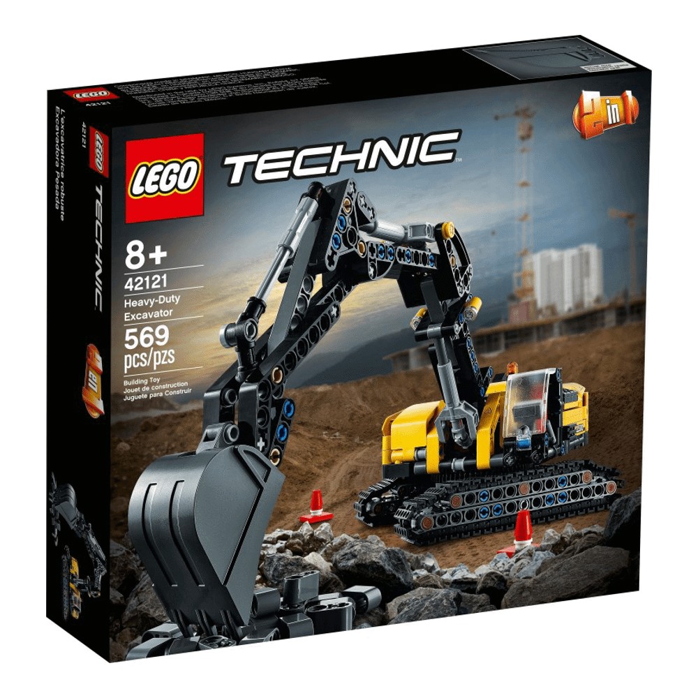 Конструктор LEGO Technic 42121 Тяжелый экскаватор конструктор lego technic 42121 тяжелый экскаватор