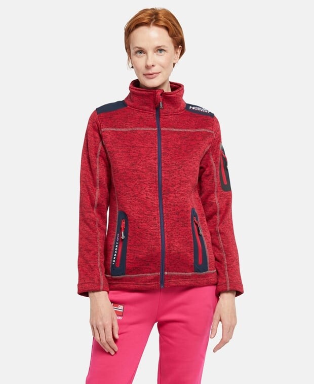 

Флисовая жилетка Geographical Norway, красный