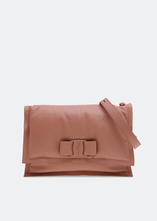 

Сумка кросс-боди FERRAGAMO Viva bag, коричневый