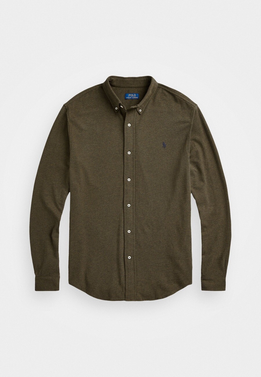 

Рубашка с длинным рукавом Polo Ralph Lauren Big & Tall, оливковый