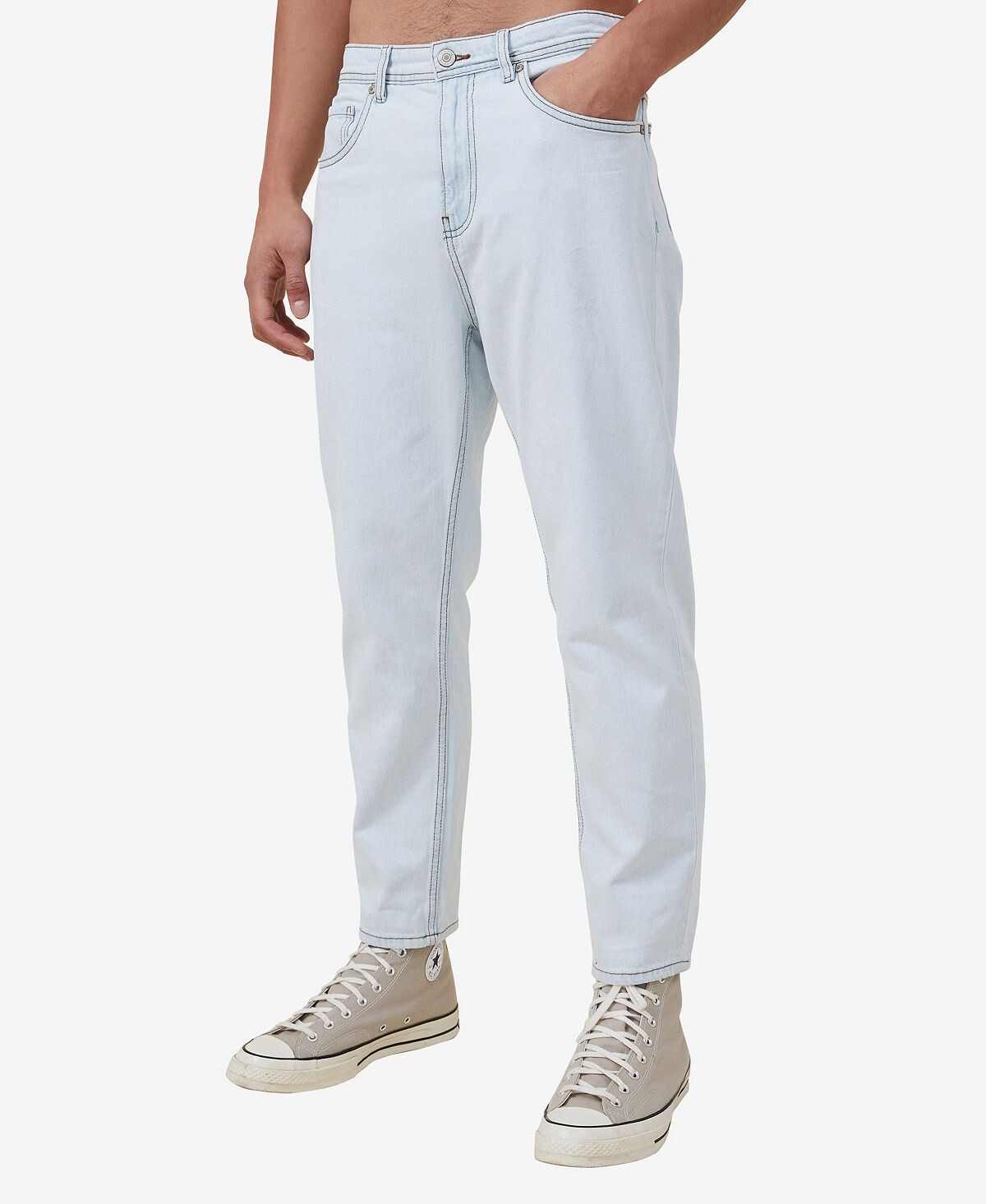 

Мужские укороченные зауженные джинсы COTTON ON, мульти