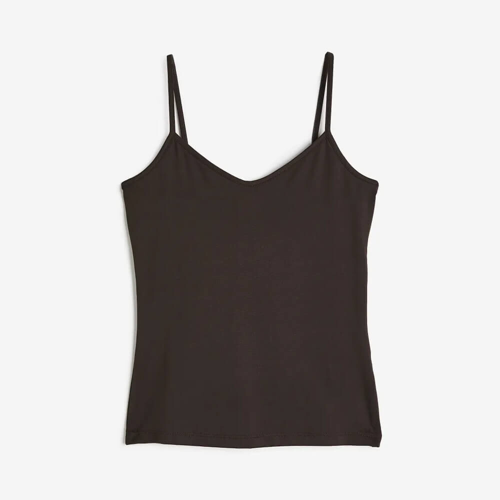 

Топ H&M Tank, коричневый