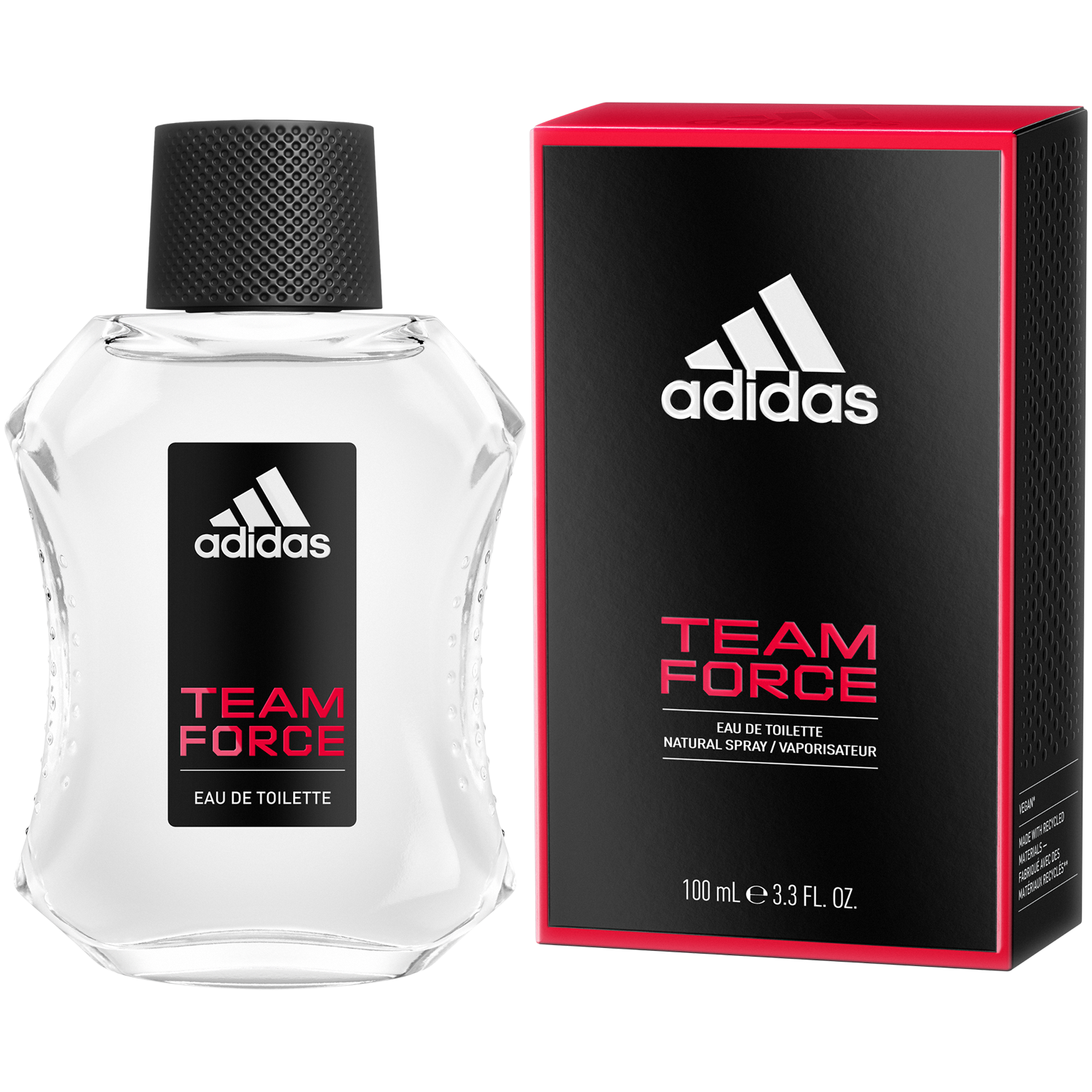 Adidas Team Force туалетная вода для мужчин, 100 мл
