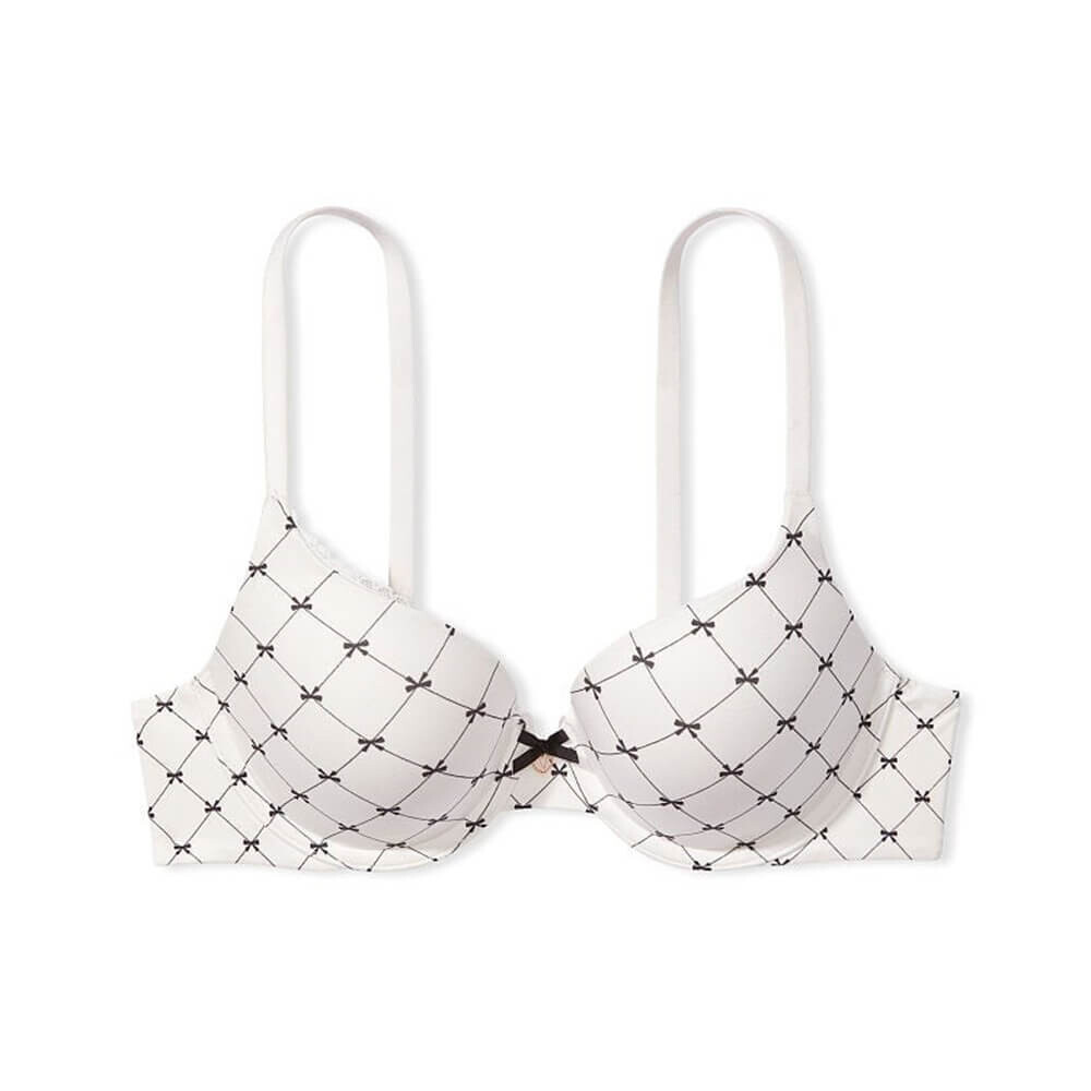 

Бюстгальтер пуш-ап Victoria`s Secret Smooth Perfect Shape, кокосовый белый