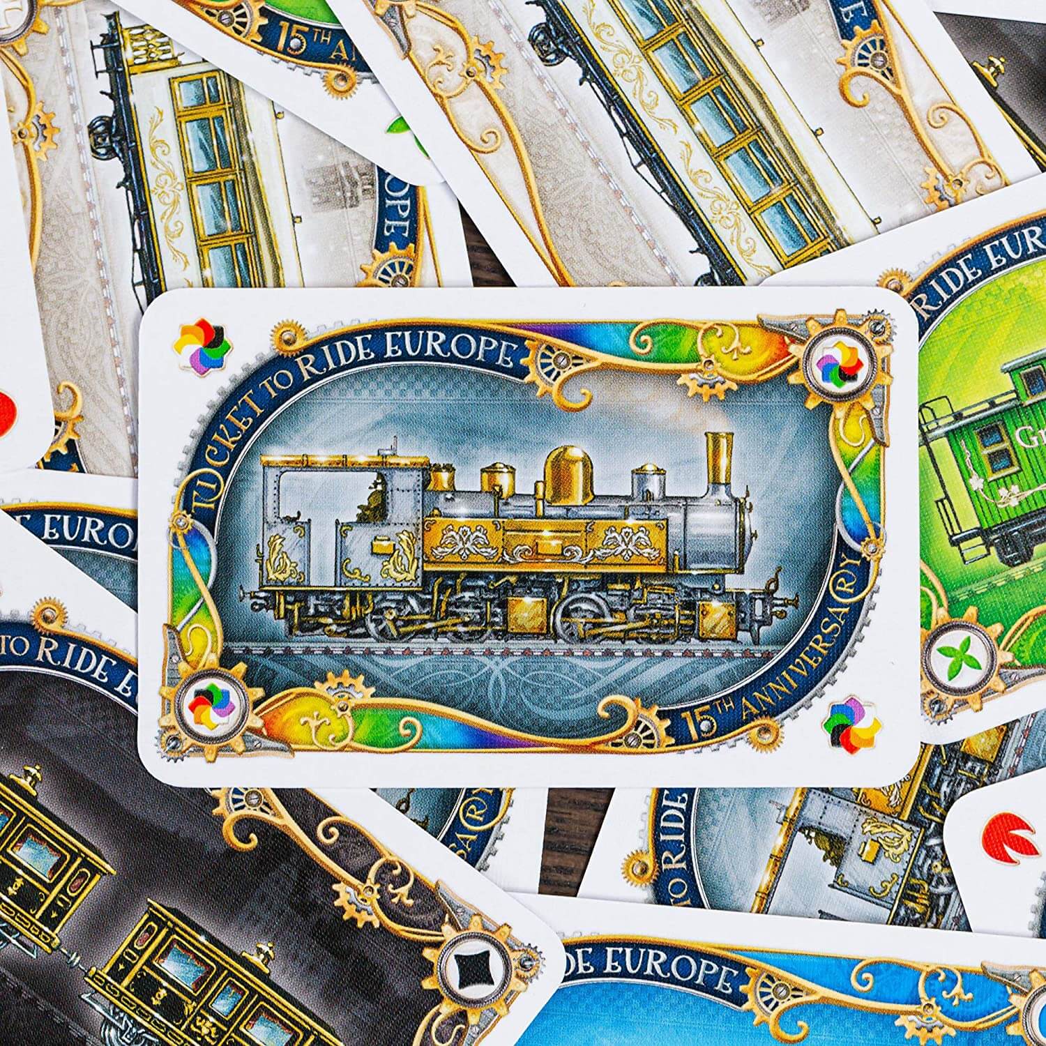 Настольная игра Days Of Wonder: Ticket To Ride Europe 15th Anniversary  Deluxe Edition – заказать по выгодной цене из-за рубежа в «CDEK.Shopping»