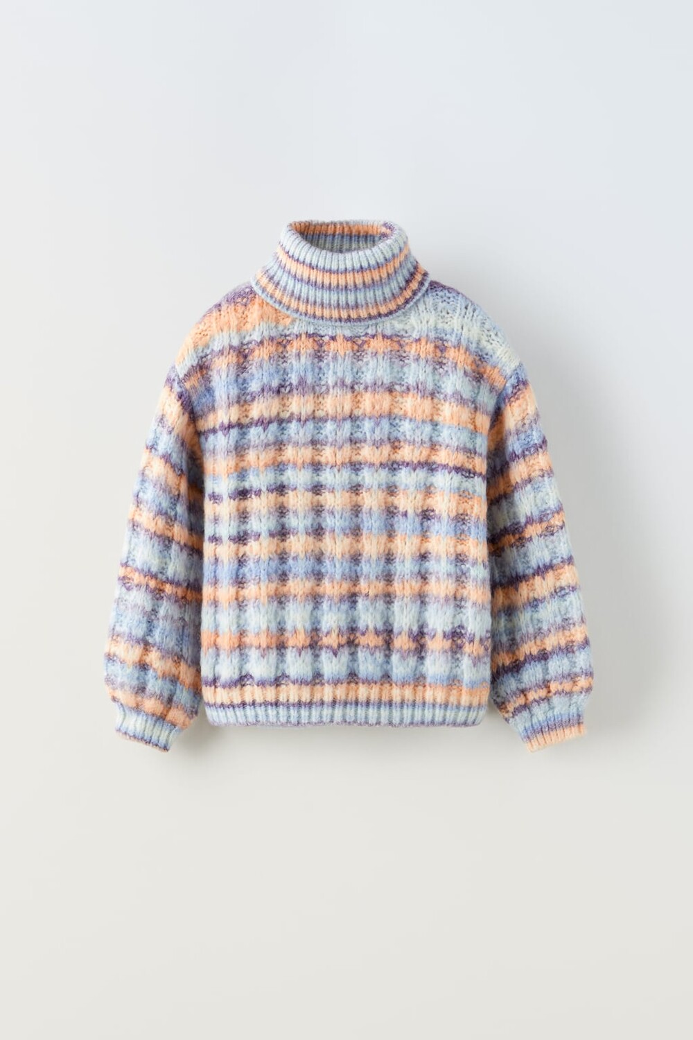 

Трикотажный свитер space dye ZARA, разноцветный