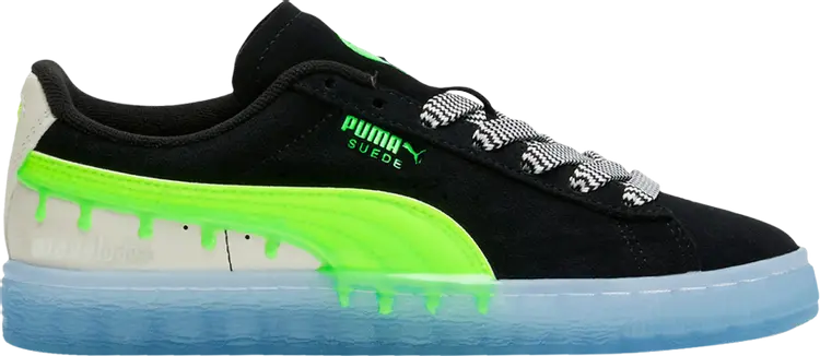 

Кроссовки Puma Nickelodeon x Suede Jr Slime, черный
