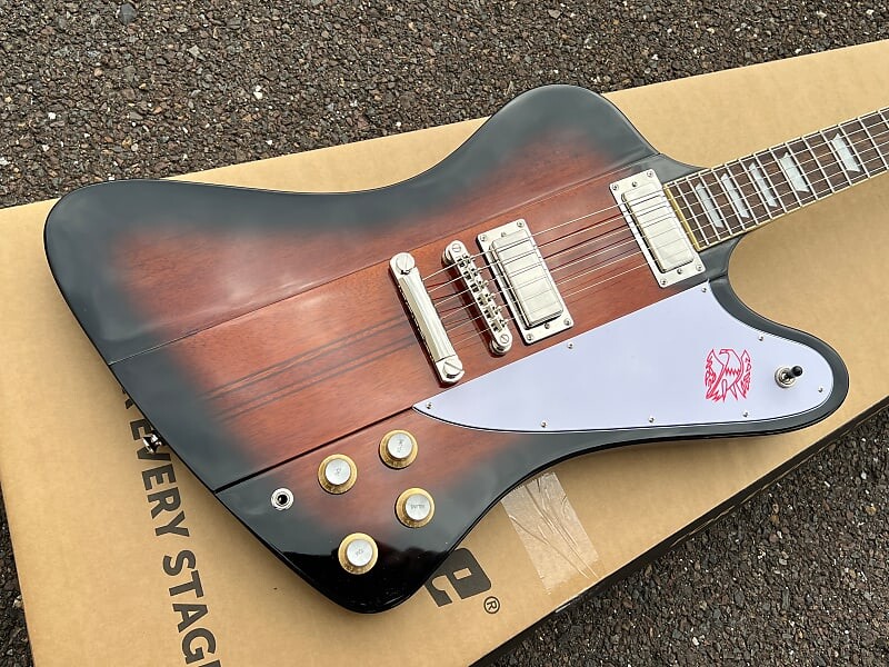 

Винтажные солнечные лучи Epiphone Firebird Firebird Vintage Sunburst