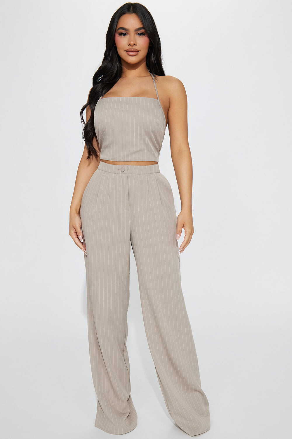 

Брюки Fashion Nova IST4681, серо-коричневый