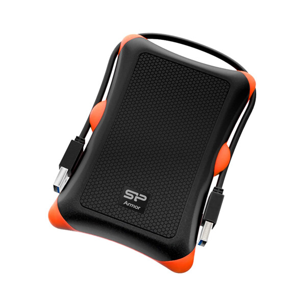 

Внешний жесткий диск SP Silicon Power Armor A30 USB, 2ТБ, прорезиненный, черный