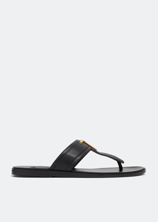 Сандалии TOM FORD Brighton sandals, черный