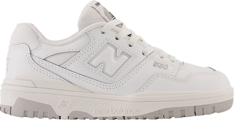 Кроссовки New Balance 550 Little Kid 'White', белый - фото