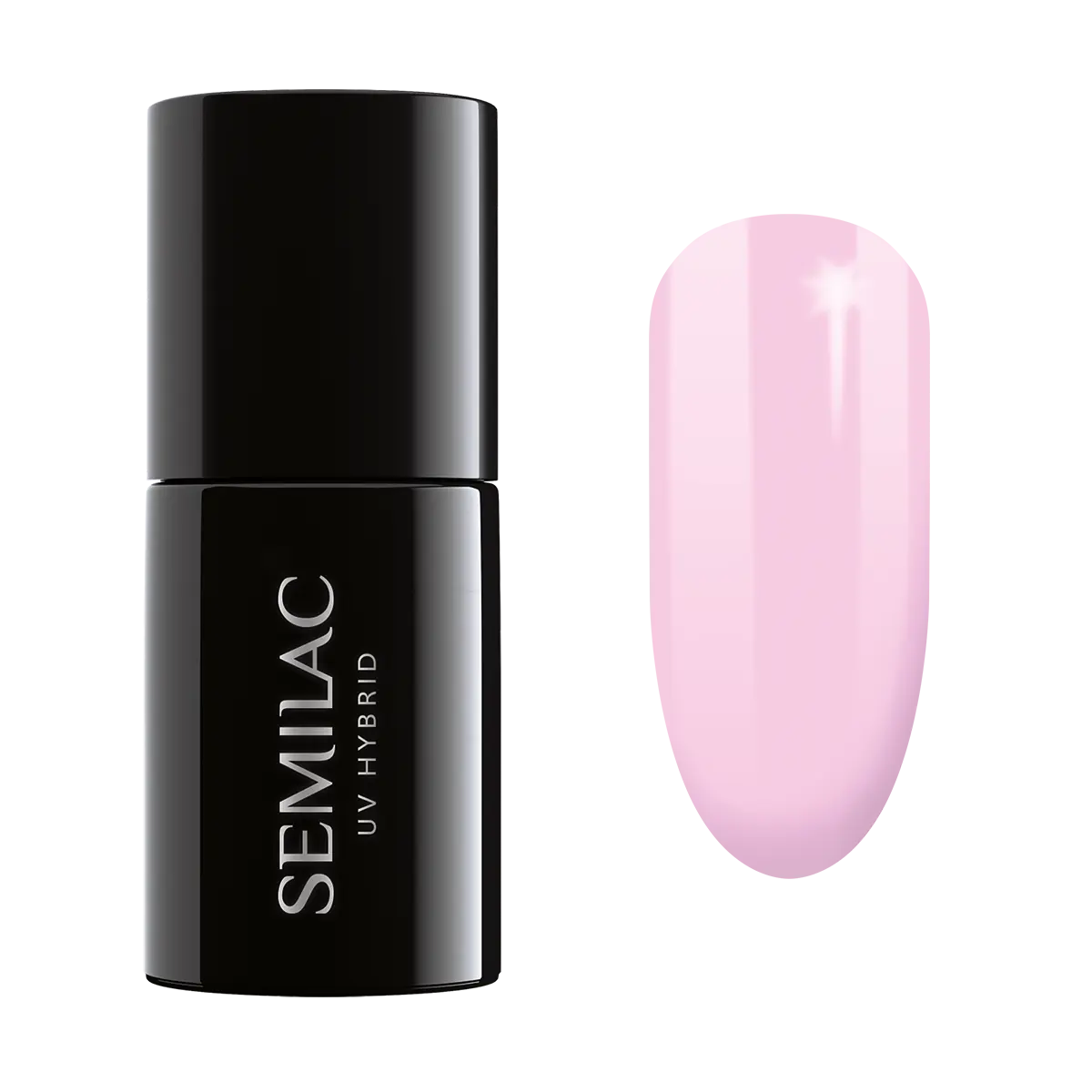 

Semilac UV Hybrid гибридный лак для ногтей, 056 Pink Smile