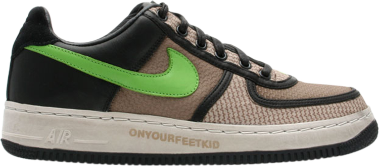 Кроссовки Nike UNDFTD x Air Force 1 Insideout Priority, черный