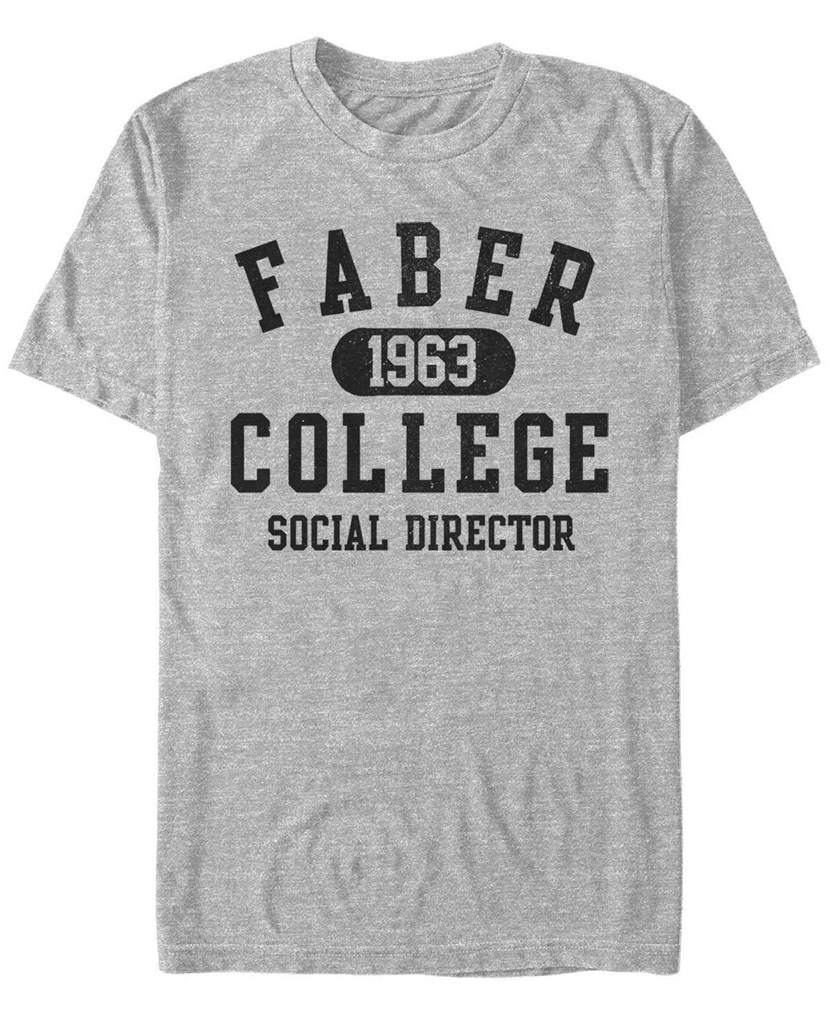 

Футболка с коротким рукавом для мужчин faber college social director national lampoon's animal house Fifth Sun, мульти, Серый