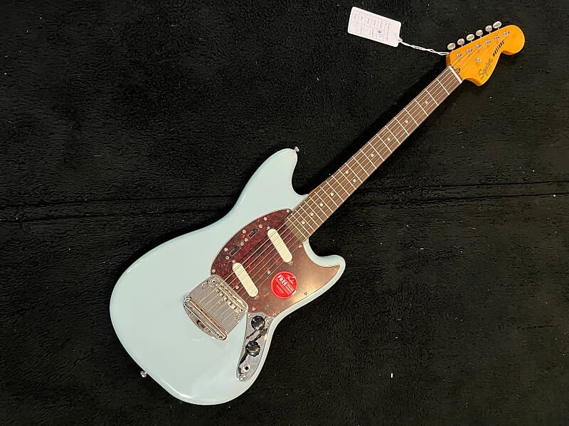 

Squier Classic Vibe '60s Mustang 2018 Sonic Blue #ICSJ21006233 (7 фунтов 11 унций)