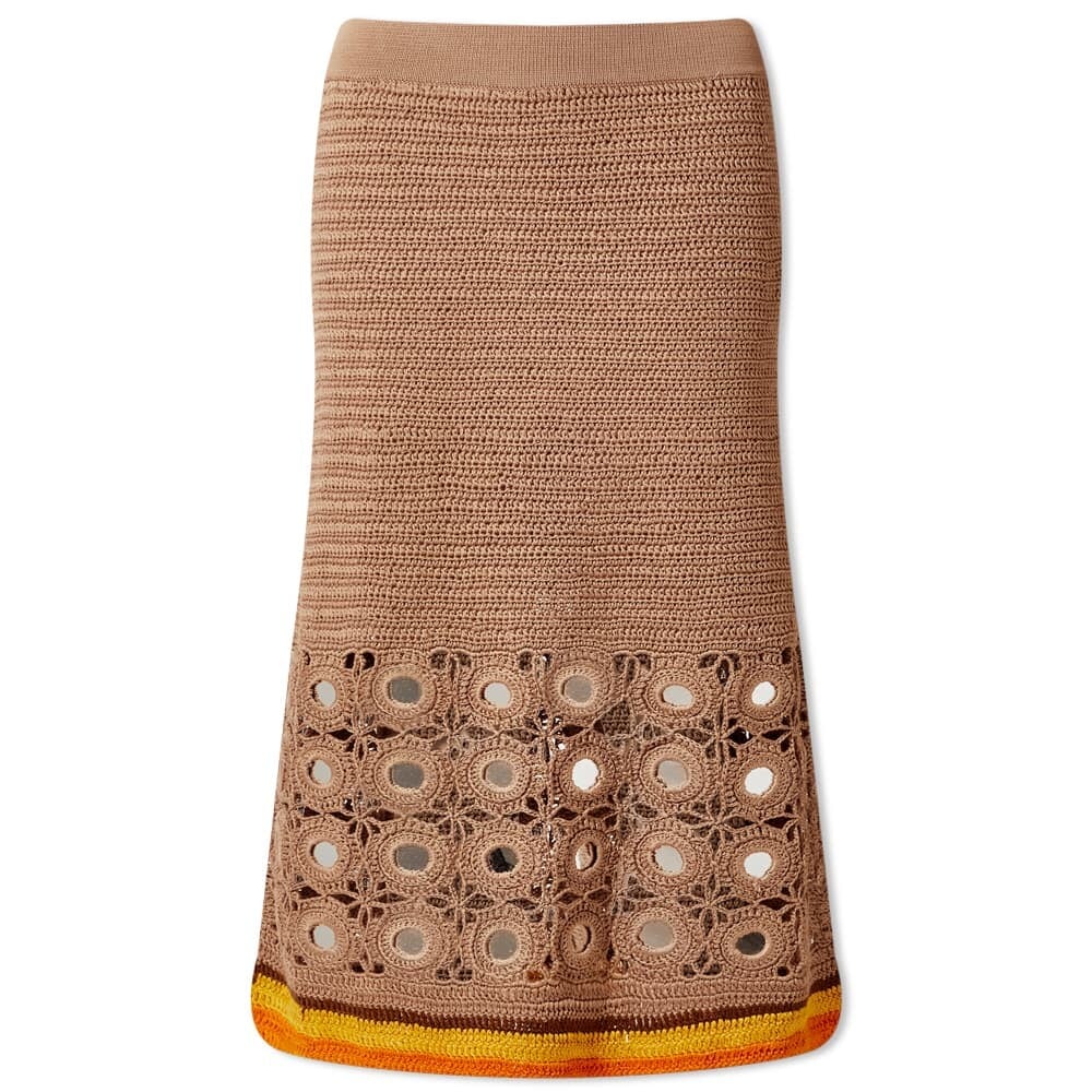 

Юбка Wales Bonner Marimba Crochet Skirt