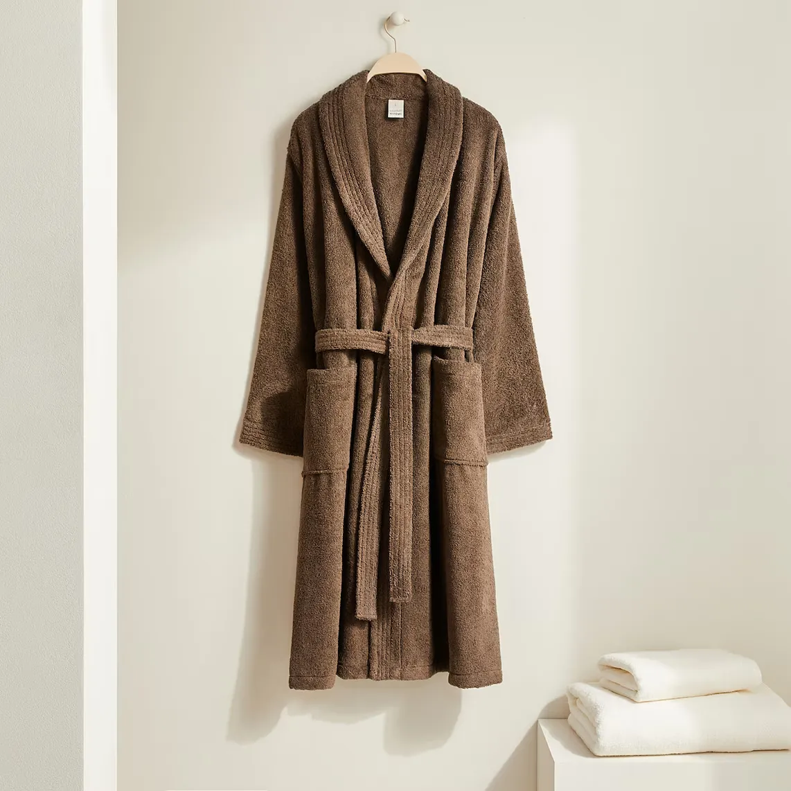

Халат с клапаном унисекс хлопок 450 гр/м2 Kashmir El Corte Inglés, крот