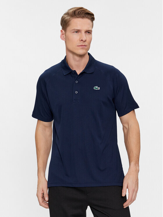 

Рубашка поло стандартного кроя Lacoste, синий