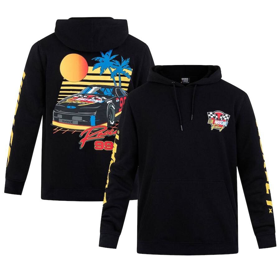 

Пуловер с капюшоном Hurley Nascar Merchandise, черный