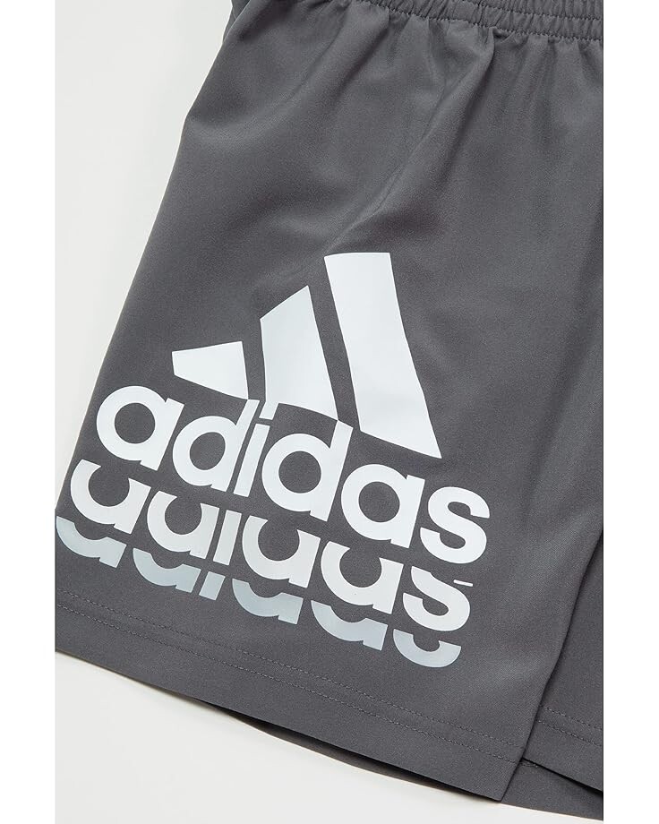 

Шорты Adidas Essentials Woven Logo Shorts, темно-серый