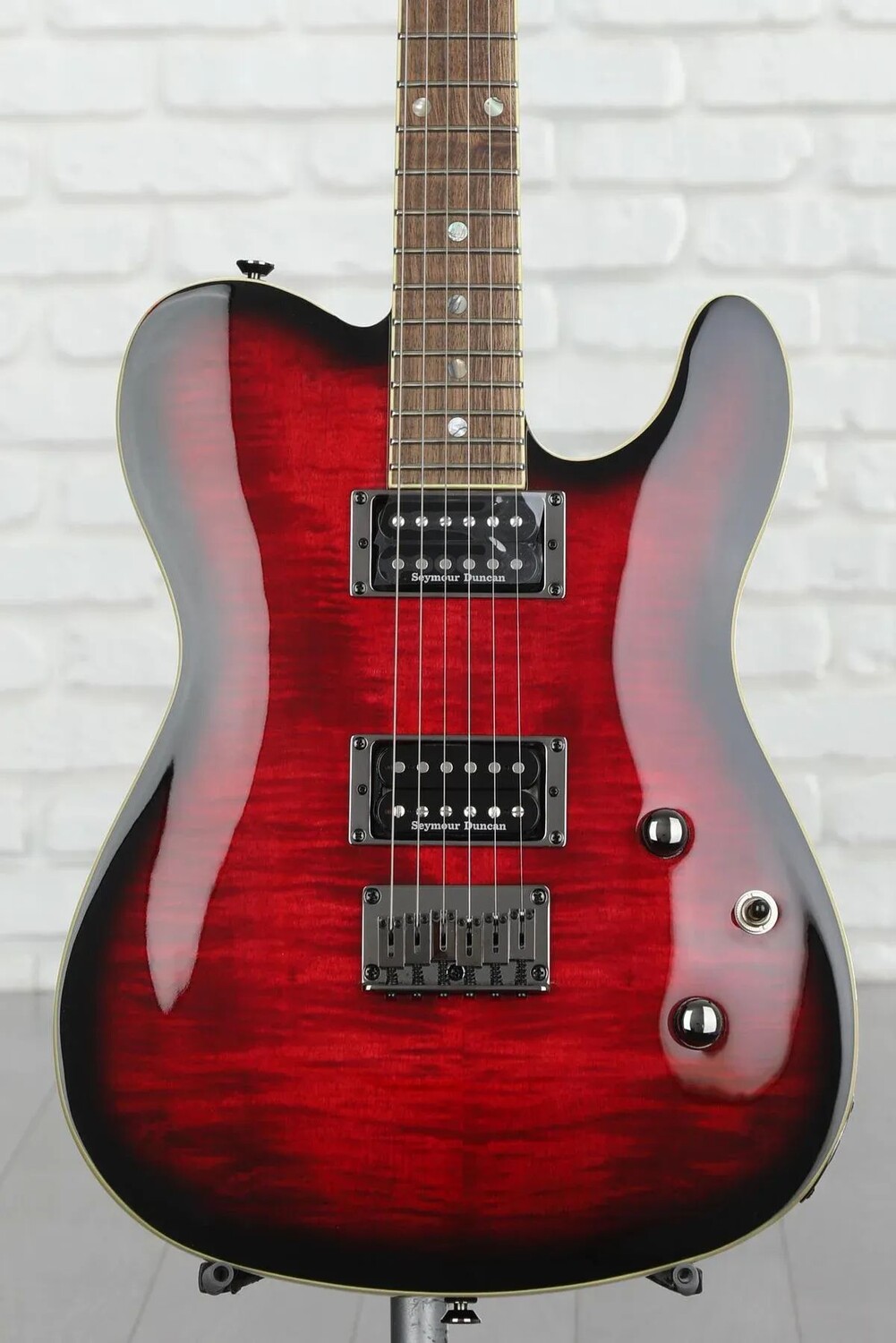 

Fender Special Edition Custom Telecaster FMT HH — Black Cherry Burst