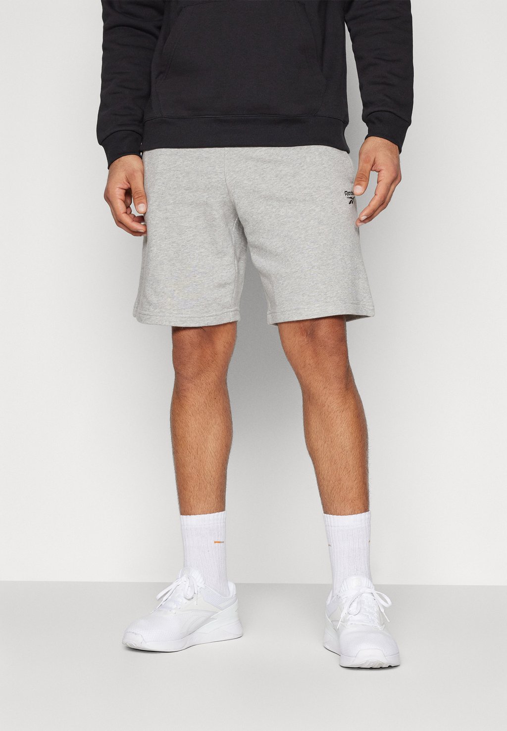 Спортивные шорты Left Leg Short Reebok, цвет mgreyh брюки жен ha6612 adidas studio pt mgreyh white размер m