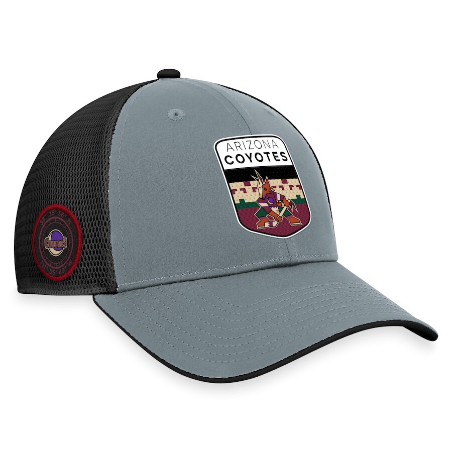 

Бейсболка Fanatics Branded Arizona Coyotes, серый