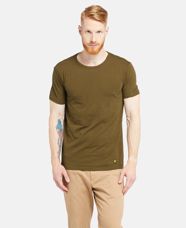 

Футболки, упаковка 3 шт. Lyle & Scott, бордо