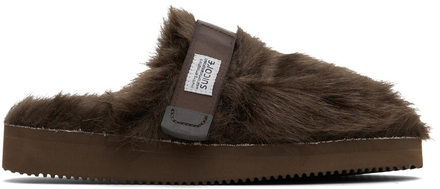 

Коричневые тапочки Suicoke ZAVO-2EU
