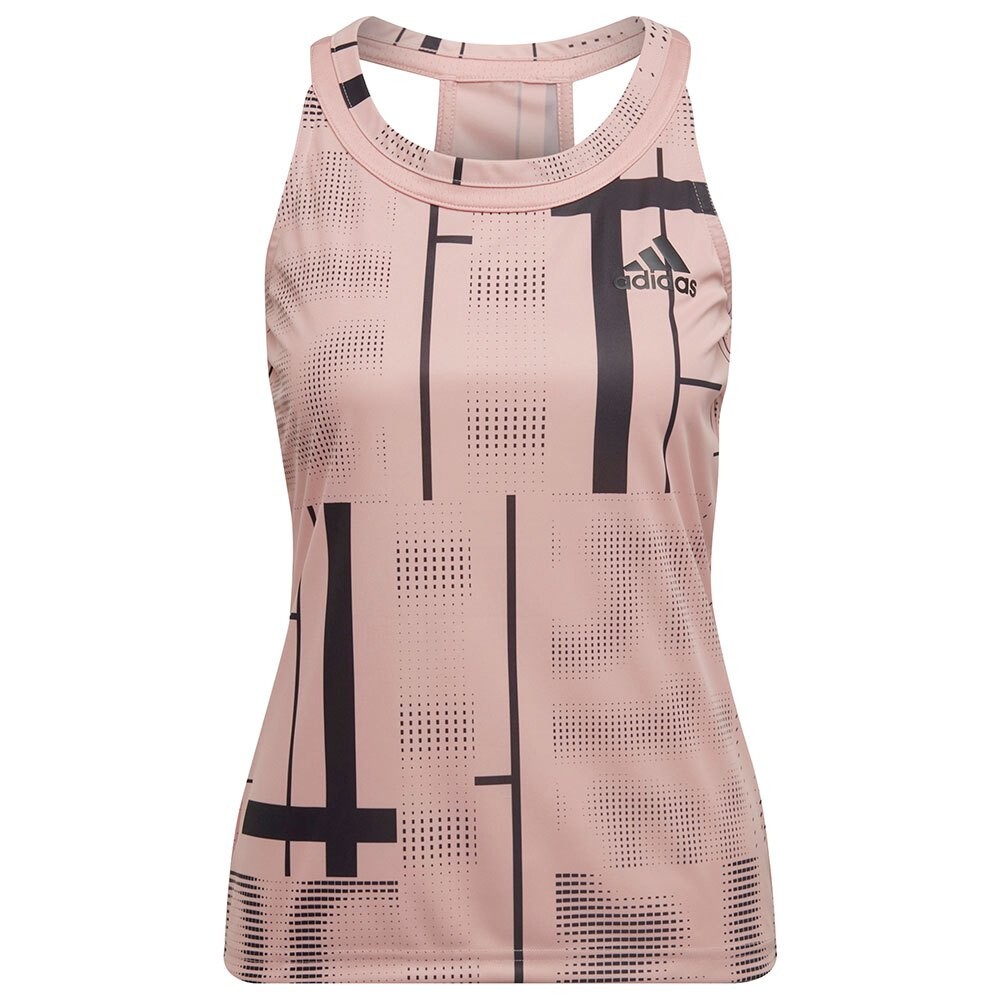 

Футболка без рукавов adidas Club Graphic, розовый