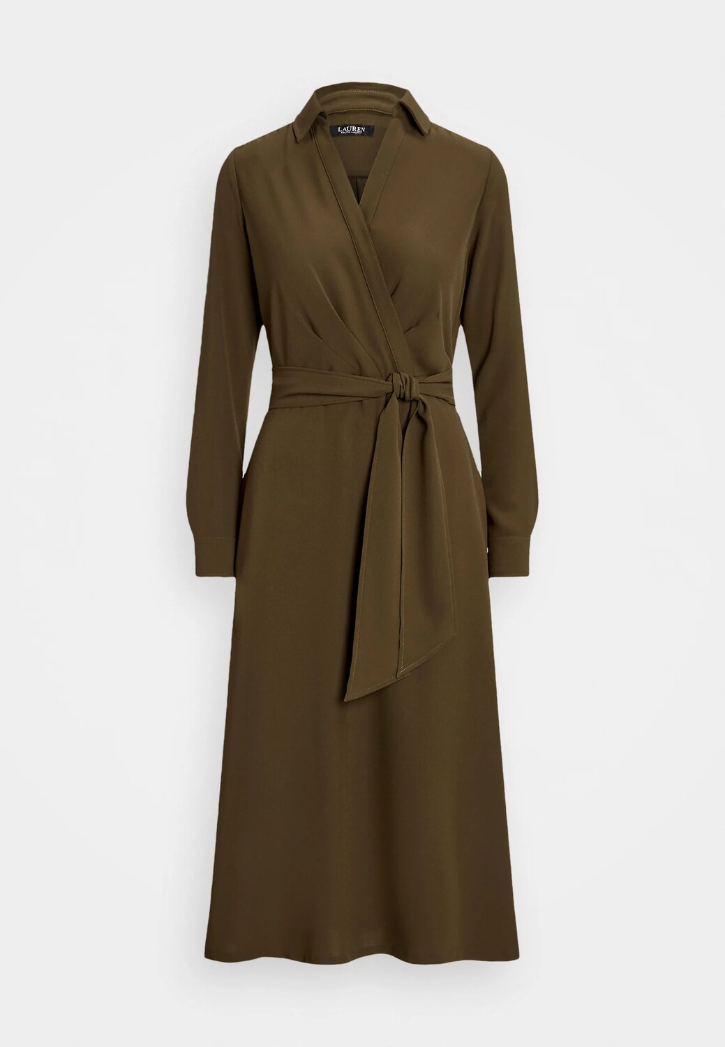 

Платье-рубашка Lauren Ralph Lauren Rowella Long Sleeve Day, зеленый