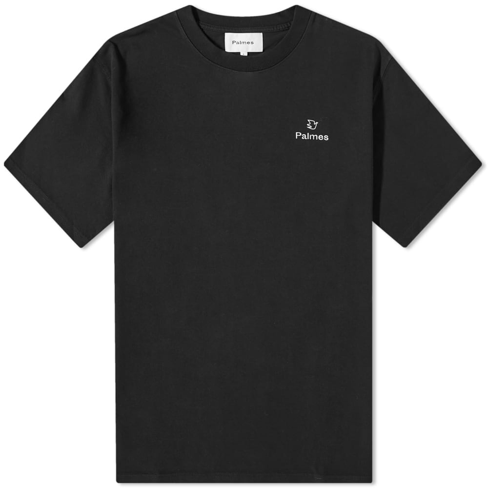 

Футболка Palmes Allan Chest Logo Tee, Черный