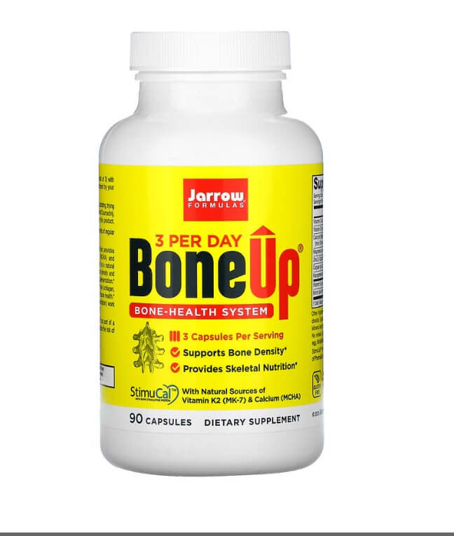 Система для здоровья костей Bone-Up, три раза в день, 90 капсул, Jarrow Formulas jarrow formulas bone up три раза в день 90 капсул