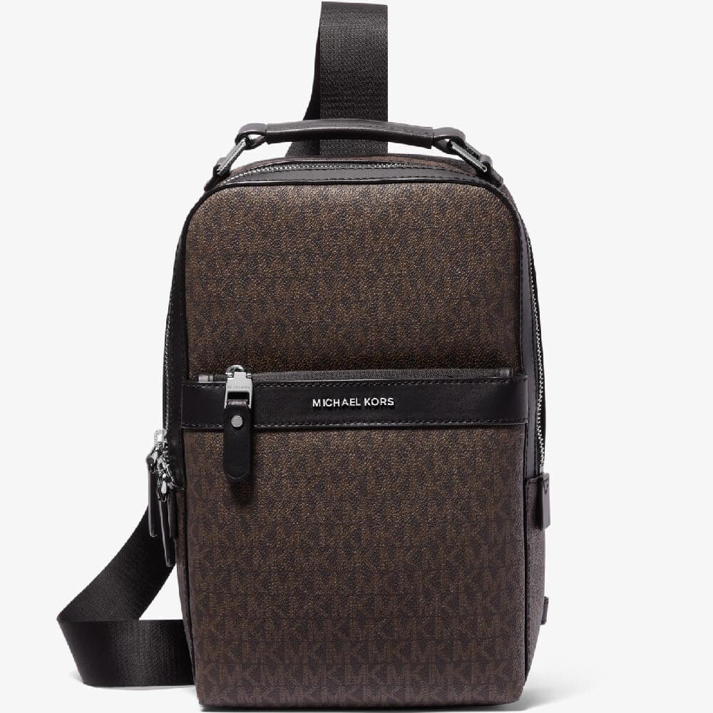 

Рюкзак Michael Kors Hudson Logo, черный/коричневый