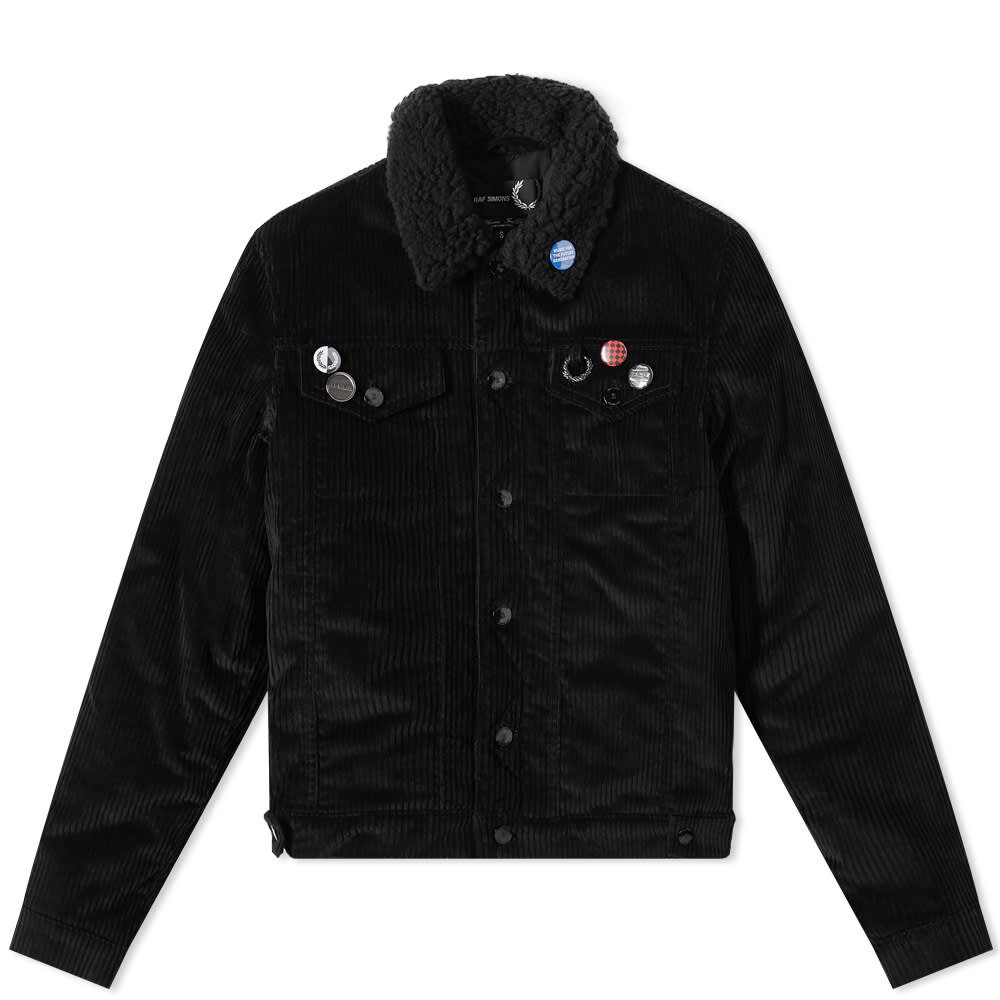 

Утепленная вельветовая куртка Fred Perry x Raf Simons