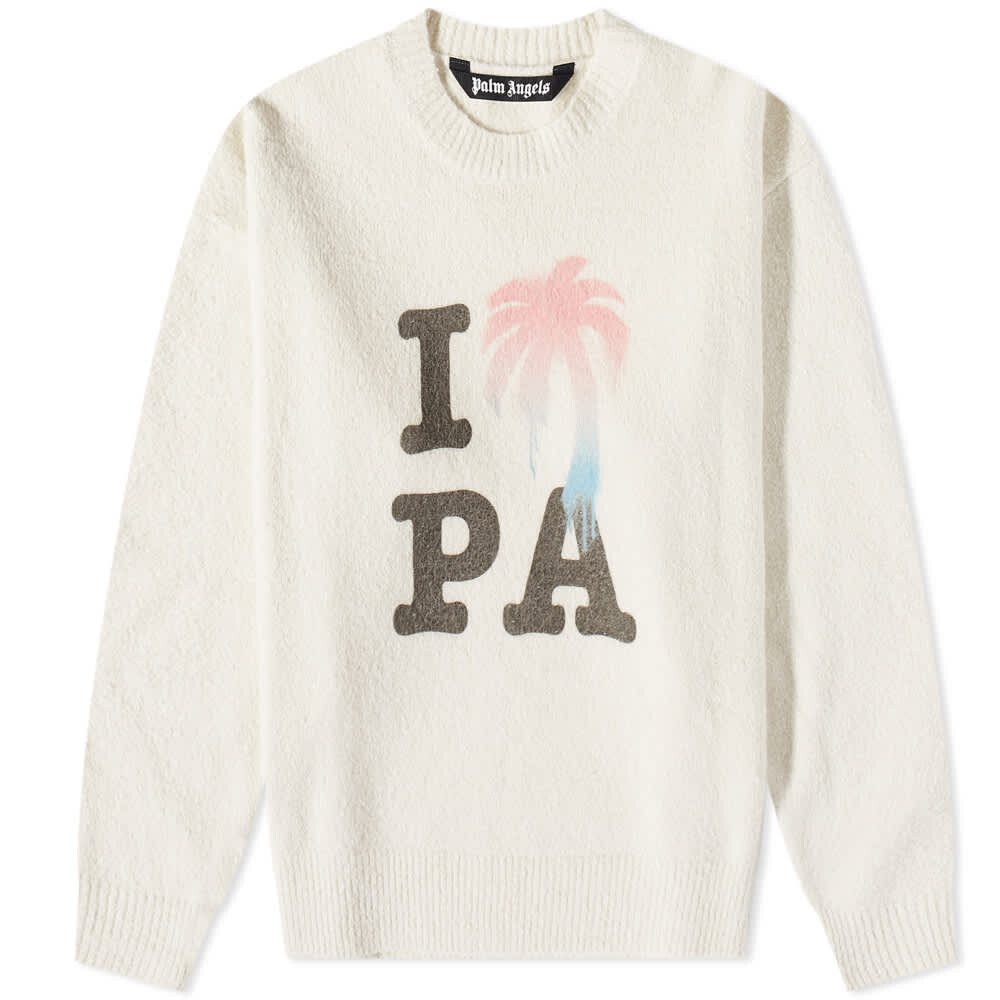 

Толстовка Palm Angels I Love PA Crew Sweat