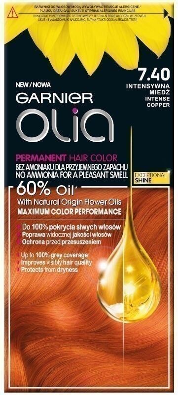 

Garnier Olia 7.40 Intensywna Miedź краска для волос, 1 шт.