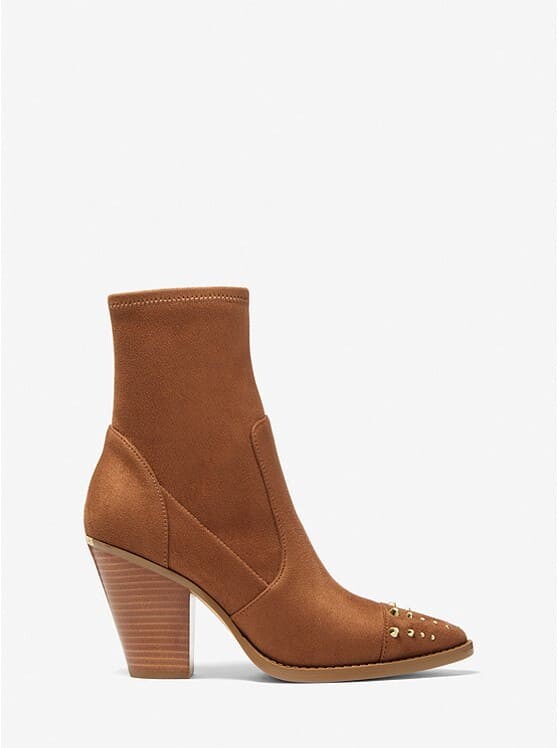 

Ботинки MICHAEL Michael Kors Dover Studded Faux Suede, рыжий