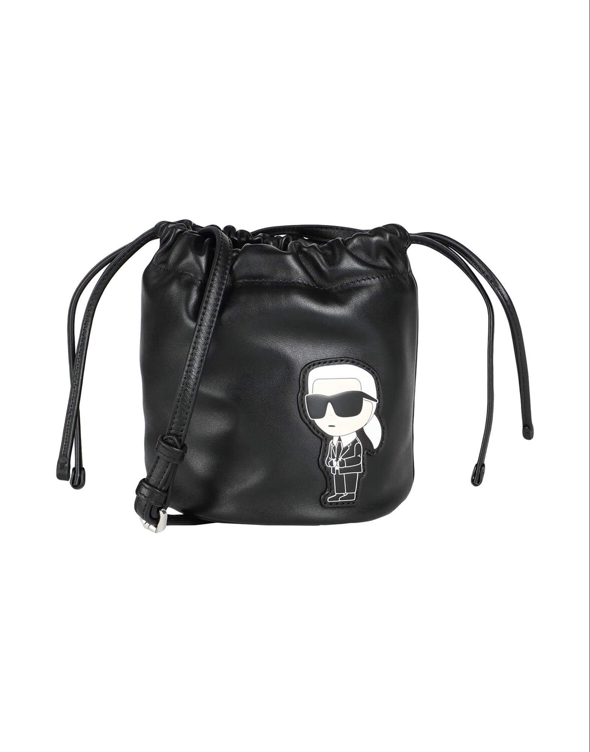 

Сумка через плечо K/ikonik 2.0 Leather Sm Bucket, черный