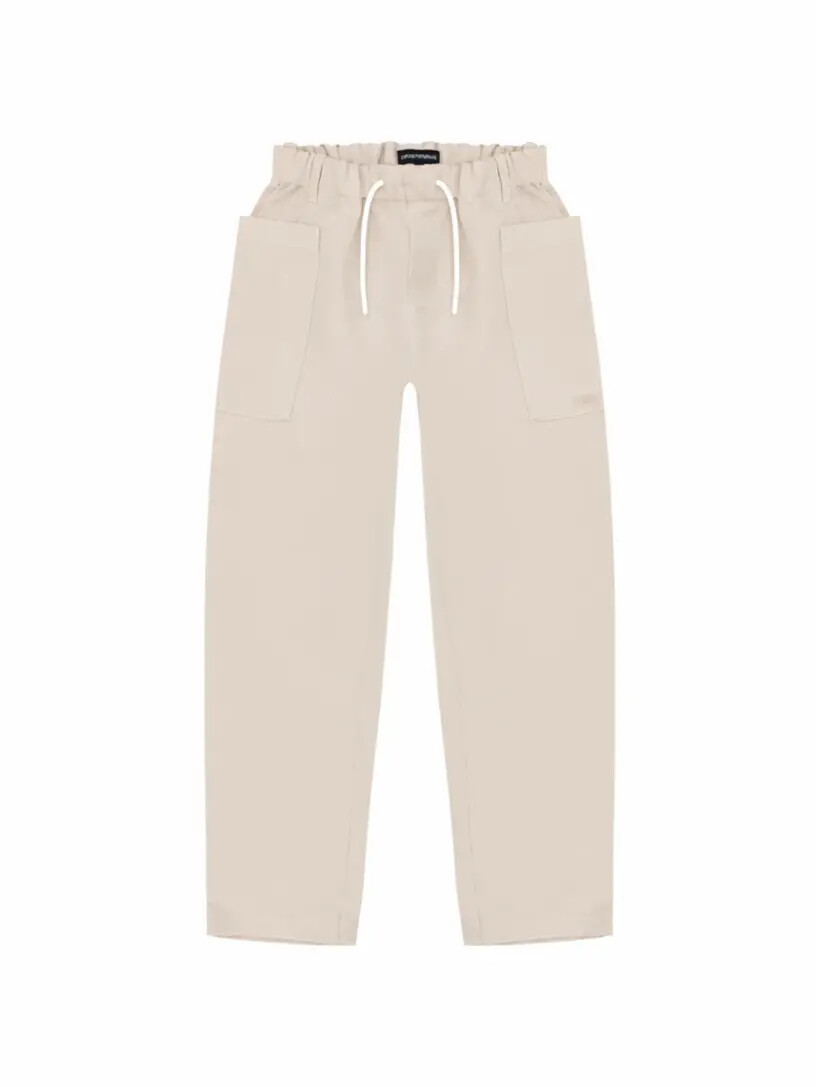 

Прямые брюки с кулиской EMPORIO ARMANI