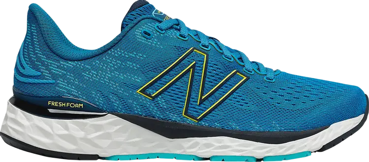 

Кроссовки New Balance Fresh Foam 880v11 2E Wide 'Wave Blue', синий