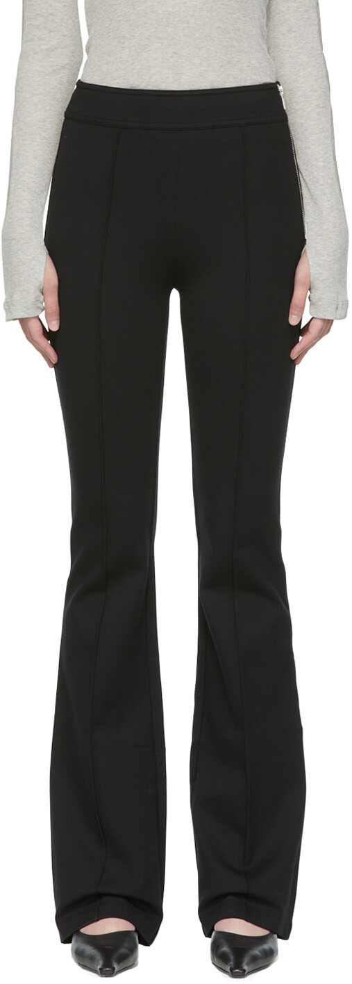 

Черные брюки из вискозы Helmut Lang, Черный, Черные брюки из вискозы Helmut Lang