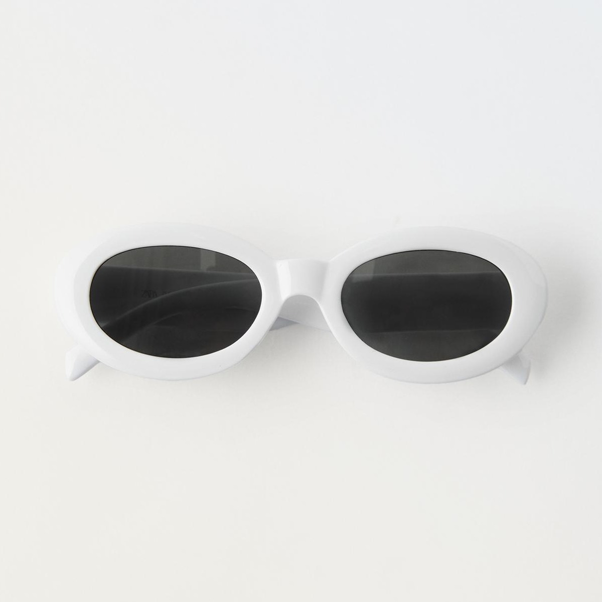 Очки солнцезащитные Zara Oval Resin-frame, белый солнцезащитные очки zara square resin зеленый