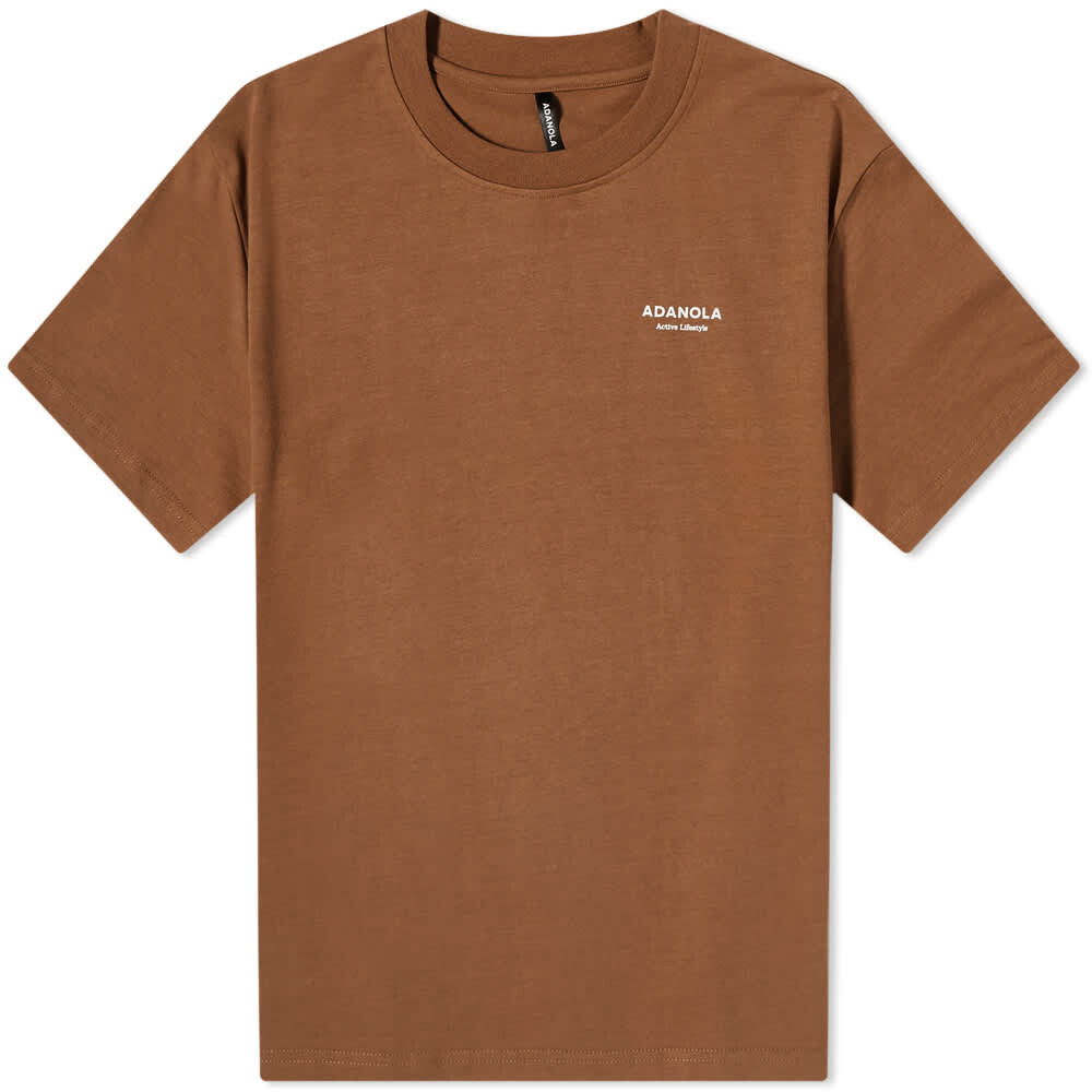 

Футболка Adanola Tonal Logo Tee - END. Exclusive, Коричневый