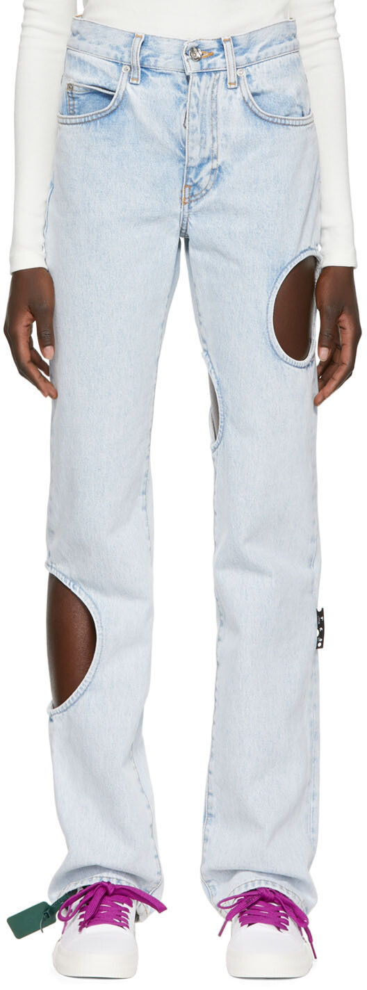 

Синие джинсы \Метеор\"" Off-White