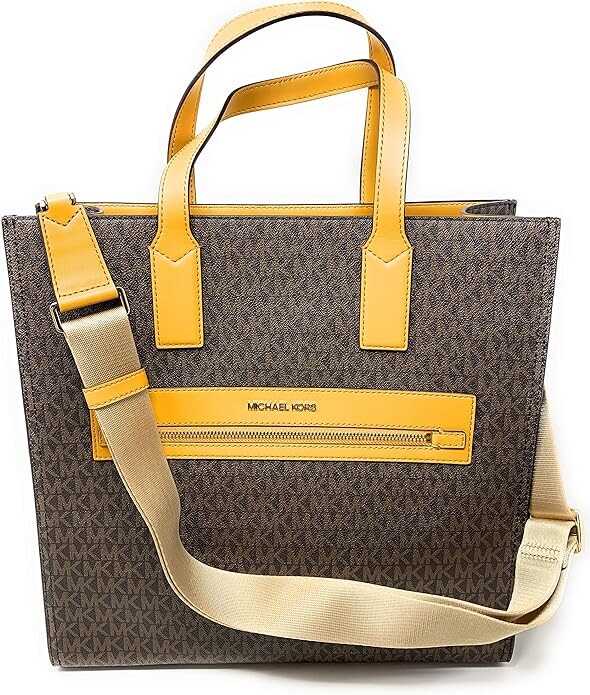 

Сумка через плечо Michael Kors, коричневый/желтый