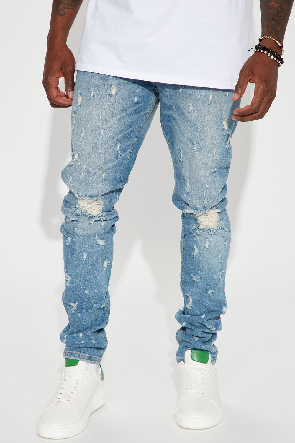 

Джинсы скинни Fashion Nova FNMK238, синий