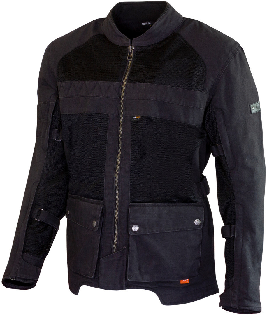 

Merlin Mahala D3O Raid Explorer Мотоцикл Текстильная куртка, черный